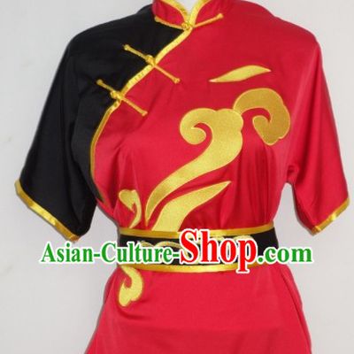 Mandarin Collar Kung Fu Dress Shirt Pants Uniform Complete Set