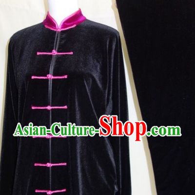 Taichi Bai Velvet Professional Wushu Kungfu Uniform