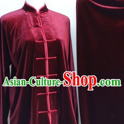 Wholesale Pleuche Kungfu Uniform