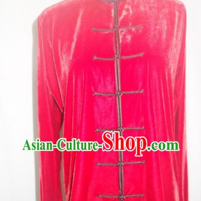 Free Shipping Pleuche Kungfu Uniform