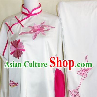 Kung Fu (Kungfu) Uniform Silk White Cuff