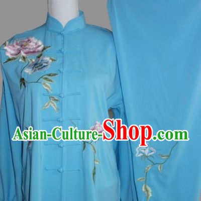 Kung Fu Uniform: Traditional Style Silk Long Sleeve