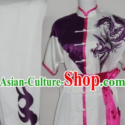 Global Championships Tournament Wushu Phoenix Embroidery Uniforms