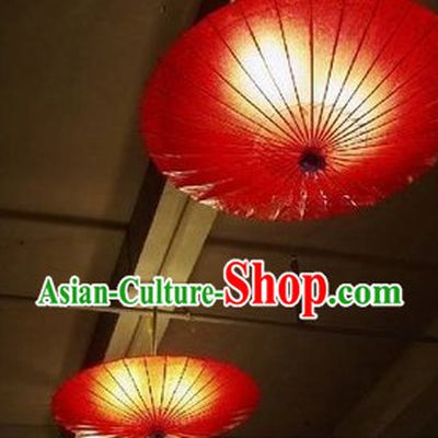 Handmade Traditional Chinese Umbrella Shape Lantern