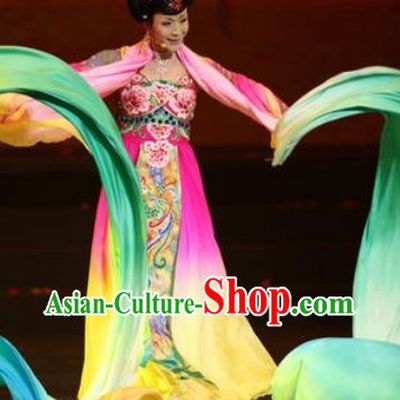 Ancient Chinese Li Yugang Tang Dynasty Empress Clothing and Headpieces Complete Set