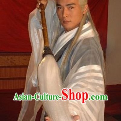 Ancient Chinese Taoist Costumes for Props for Men