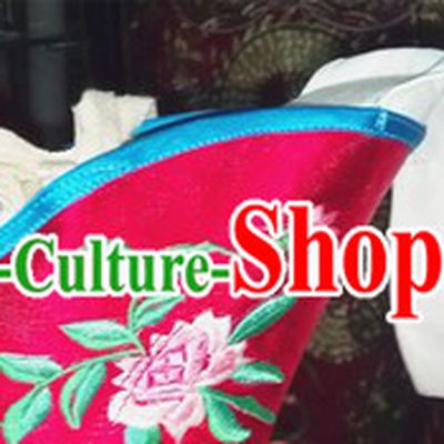 Chinese Three-cun Lily Feet Shoes