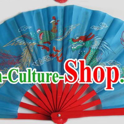 Traditional Martial Arts Double Fans for Both Hands