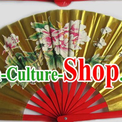 Traditional Martial Arts Double Fans for Both Hands