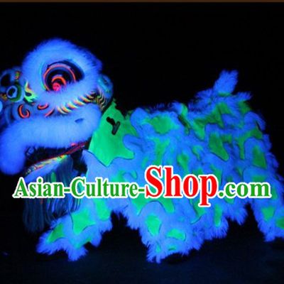 Luminous Lion Dance Head and Body Costumes Complete Set