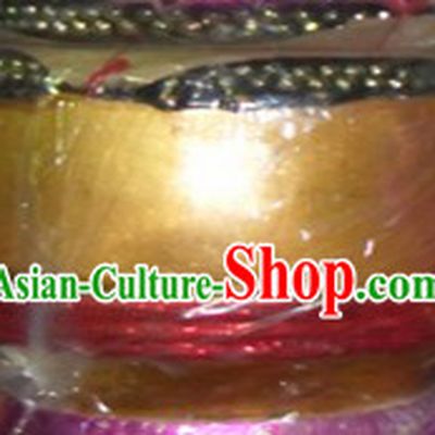 Handmade 22 Inches Gold Lion Dance Drum