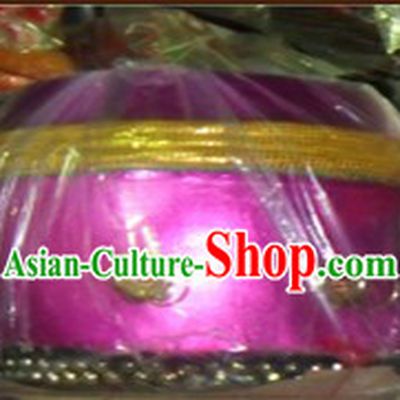 Handmade 22 Inches Light Purple Big Lion Dance Drum