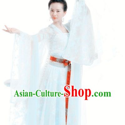 Ancient Chinese Xuan Yuan Sword TV Drama Yu Er Costumes Complete Set