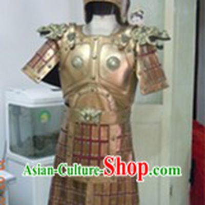 Online Costume Store Military Male Armour Clothes and Helmet Complete Set