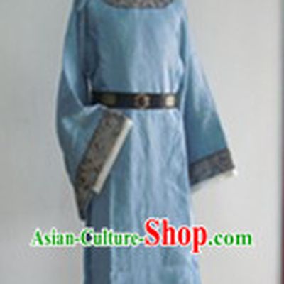 Ancient Chinese Lover Costumes and Hat Complete Set for Men