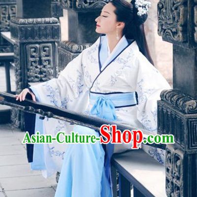 Ancient Chinese Beauty Hanfu Clothes Complete Set for Women