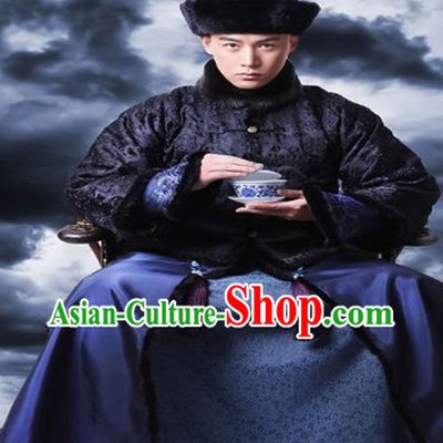 Qing Dynasty Imperial Family Male Jacket