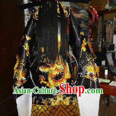 Bao Gong Ancient Chinese Judege Law Costumes and Hat