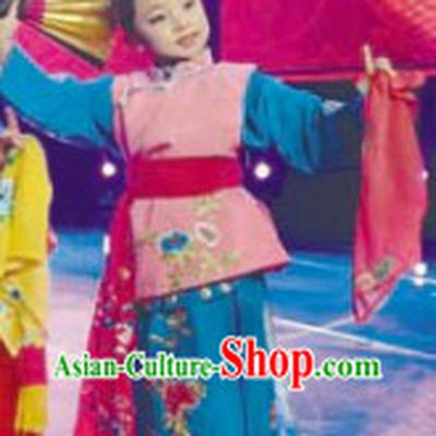 Traditional Chinese Opera Hua Dan Costumes for Kids