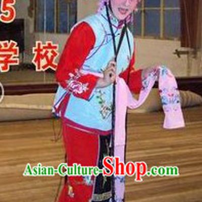 Traditional Chinese Peking Opera Daughter Costumes for Kids