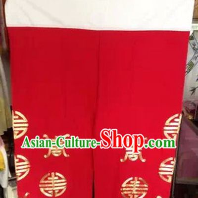 Traditional Chinese Silk Hands Embroidered Pants