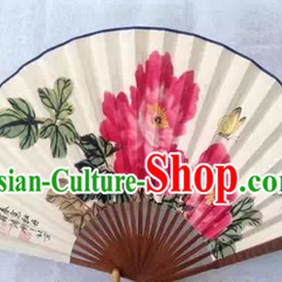 Stage Performace Peony Fan