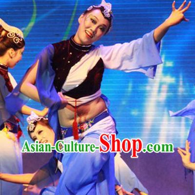 Magpie Dance Costumes and Hat Complete Set
