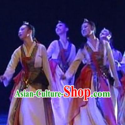 Korean Ethnic Chaoxian Village Dance Costumes Complete Set