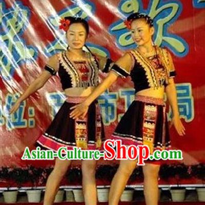 Chinese Miao Ethnic Minority Suit