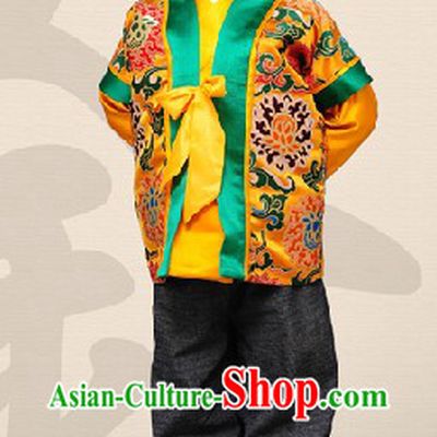 Ancient Chinese Hanfu Jacket and Pants Clothes for Kids