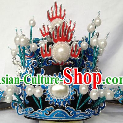 Professional Chinese Opera Helmet Hat