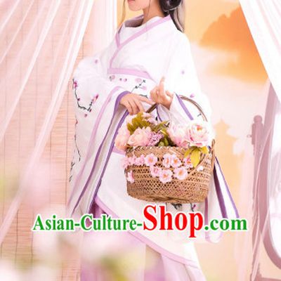 Traditional Chinese Plum Blossom Hanfu Dresses for Women