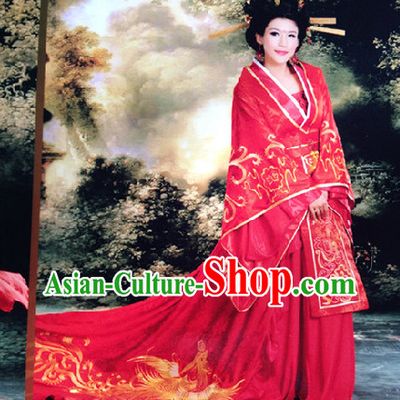 Chinese Classical Prince Wedding Outfit and Crown Complete Set for Men