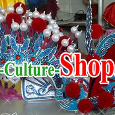 Ancient Chinese Bridegroom Wedding Hat and Phoenix Coronet