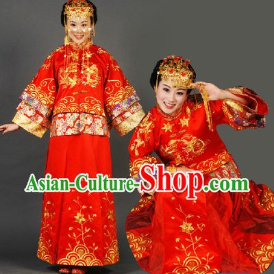 Traditional Chinese Wedding Dress for Women