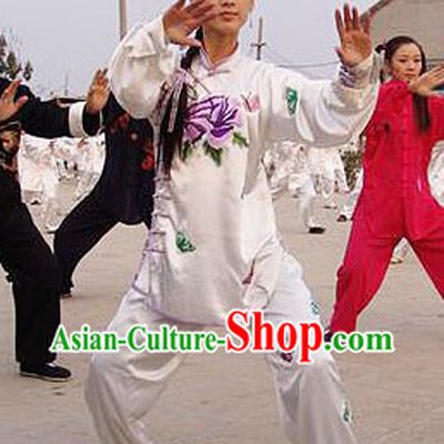 Traditional Chinese Silk Kung Fu Uniform for Women