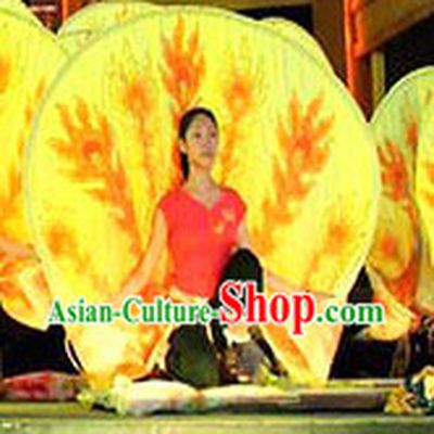 Peacock Flaunting Tail Professional Dancer Costumes