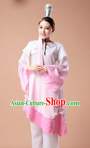 Zhu Yingtai Classical Dance Costumes and Recital Wear Complete Set
