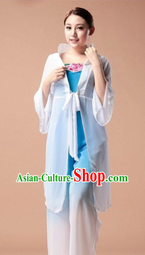Zhu Yingtai Chinese Classical Fan Dancewear Dance Recital Costume