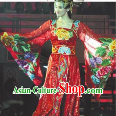 Tang Dynasty Imperial Royal Dance Costumes for Both Student and Professional Dancers