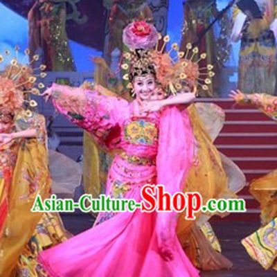 Tang Dynasty Imperial Royal Dance Costumes for Both Student and Professional Dancers