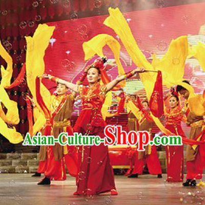 Long Ribbon Dance Costumes for Both Student and Professional Dancers