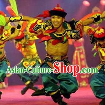 Mongolian Chopsticks Dance Costumes for Both Student and Professional Dancers