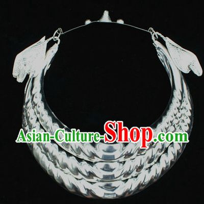 Traditional Miao Silver Necklace