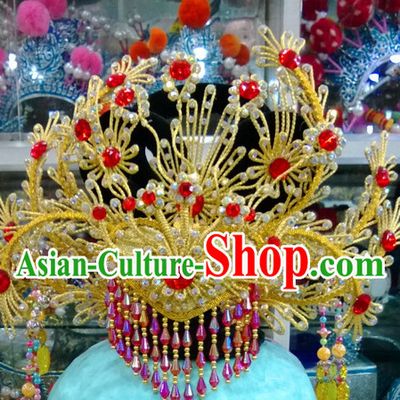 Ancient Chinese Hua Dan Head Pieces