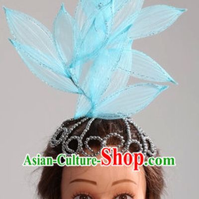 Traditional Chinese Yangge Dance Headpiece