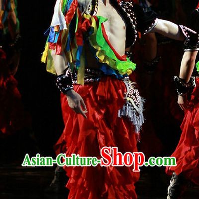 Beijing Dance Academy Red Hero Dance Costumes