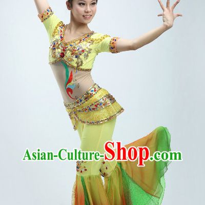 Feitian Flying Apsaras Dance Costumes Complete Set for Women