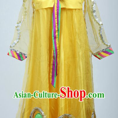 Korean Ethnic Chorus Uniform or Dance Garment for Women or Kids