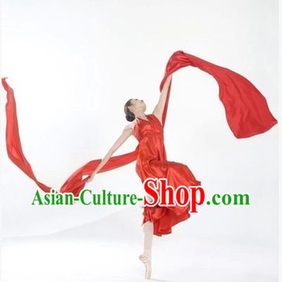 4 Meters Yangge Dance Fabric Long Cloth
